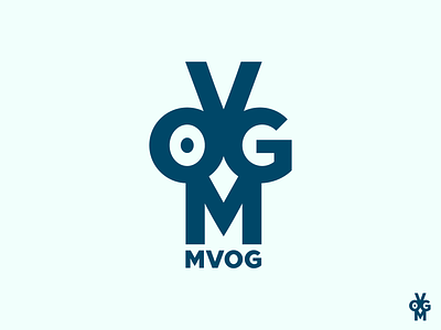 MVOG Logo design branding design geometric logo logodesign minimal rooster