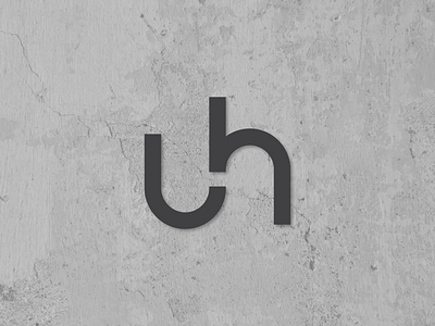 UH project branding abstract architecture brand branding construction design logo logodesign minimal modern