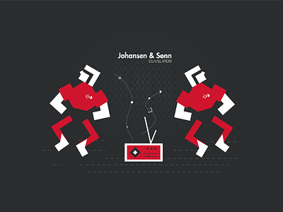 Johansen & sonn artwork branding design flat design flat illustrator illustration web illustration