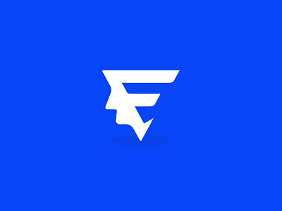 F+Face Brand Icon branding identity design business agency service company google dropbox cryptocurrency blockchain flat grid gloden ratio icon illustrator color new trend web app popular trending lettering saas sass b2c software application desktop startup b2b product vector logo brand