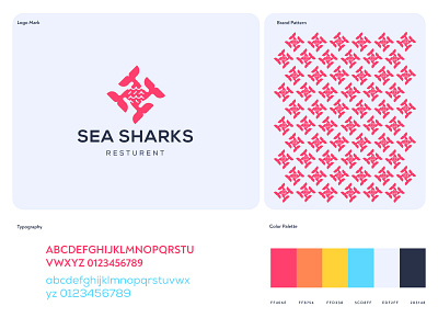 Sea Sharks Brand Logo Icon