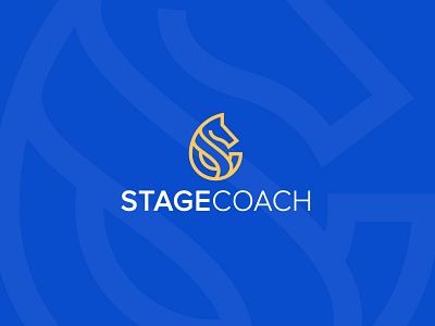 Minimal logo Design- StageCoach