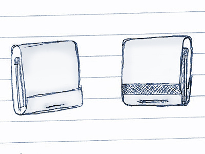 Matchbook Icon: Sketched Mockup