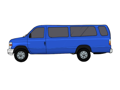 2011 Ford E-350 adobe ideas big mormon wagon blue bmw car ford ford e 350 ipad polygamy wagon sketch