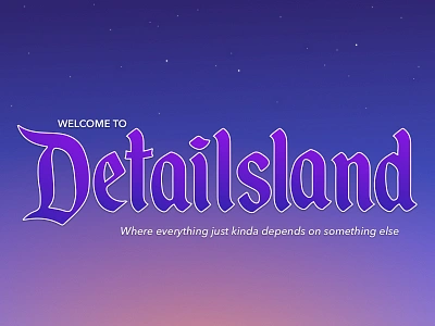 Detailsland details disney disneyland qa ux