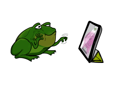 Kermie adobe ideas bullfrog chat facetime frog ipad muppets pig the muppets