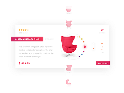 Product Card UI clean ecommerce minimalist product shop store ui