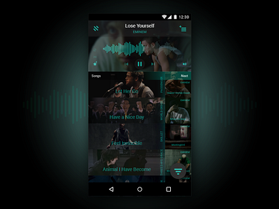 Music Player UI