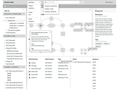 Visual File Manager by Basia Coulter on Dribbble