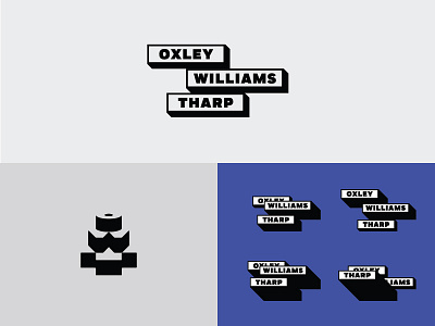 OWT Exploration pt. 2 3d branding dimensional logo logotype mark monogram perspective stacked system tractorbeam