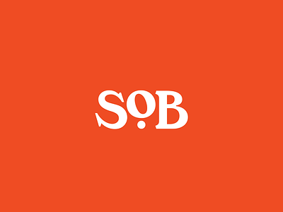 SoB Secondary Mark branding design identity lettering logo mark monogram tractorbeam type typography