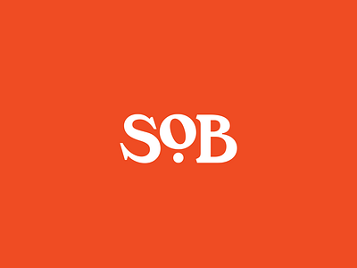 SoB Secondary Mark branding design identity lettering logo mark monogram tractorbeam type typography