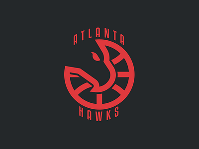 Atlanta Hawks Logo Redesign - Day 1 of 31
