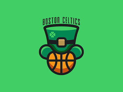 Boston Celtics Logo Redesign - Day 2 of 31 basketball boston celtics celtics logo nba sport logos sports