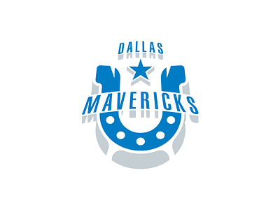 Dallas Mavericks Logo Redesign - Day 7 of 31 basketball dallas mavericks logo mavericks mavs nba sport logos sports