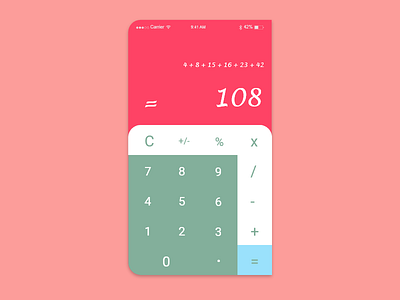 daily ui 4 calculator