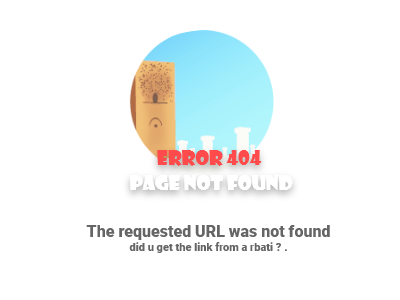 Daily UI #7: 404 Error Page 404 app dailyui error geometric icon ui xd