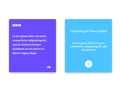 Daily UI #11 : Flash Messages