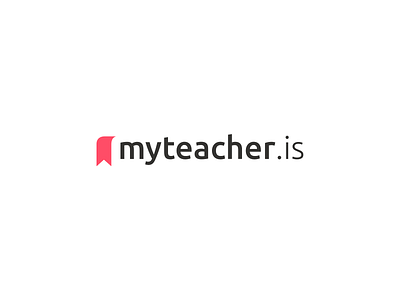 My Teacher : Logo brand branding educational icon identity logo mark wordmark