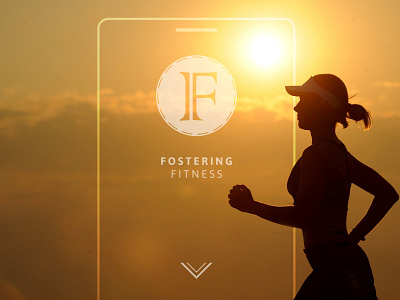 Fostering Fitness Mobile Design branding front end development logo design ui design web design