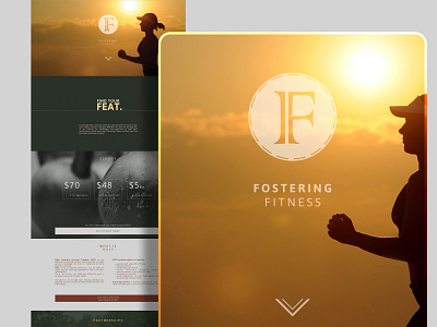 Fostering Fitness Web Design