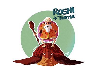 Master Roshi & Turtle - #3