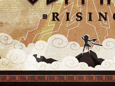 The City of Gods design gaming illustration indie olympia rising