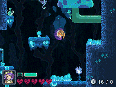 Slashin' Bats in Acheron [gif] animation game design gaming gif graphics illustration indie olympia rising pixel art