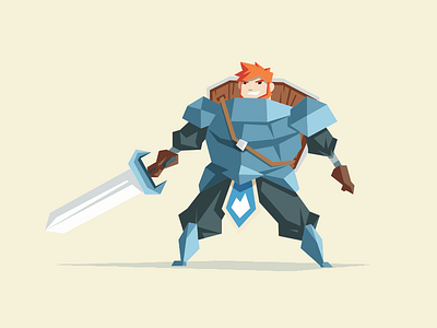 The Knight character color concept art drawing illustration indie dev knight sketch vector video game
