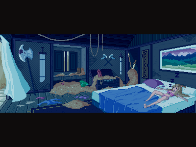 Bedroom Pixel Art Room Gif : Easily create sprites and other retro