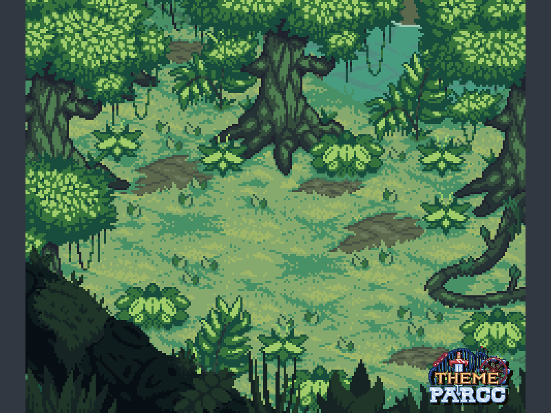 The Undying Jungle animation design development game gaming gif illustration pixel pixel art