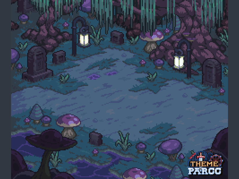 The Haunted Marsh animation design development game gaming gif illustration pixel pixel art