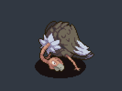 The Feathery Fiend animation design development game gaming gif illustration pixel pixel art