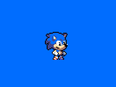 Pocket Sonic design game gaming illustration pixel pixel art