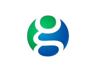 Gravitas logo blue branding corporate g green identity logo tao