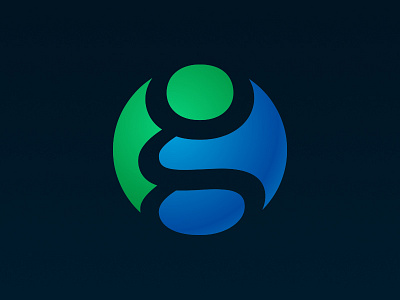 Gravitas logo 2 blue branding green identity logo mark system