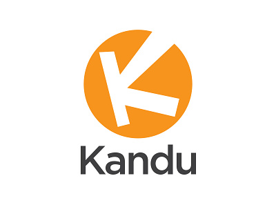 Kandu logo brand branding icon icons logo logos mark style typography