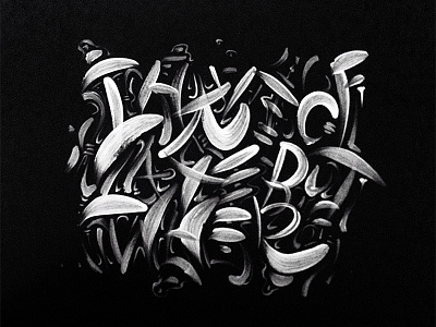 Experiments in typography font graffiti hand lettering lettering type typography