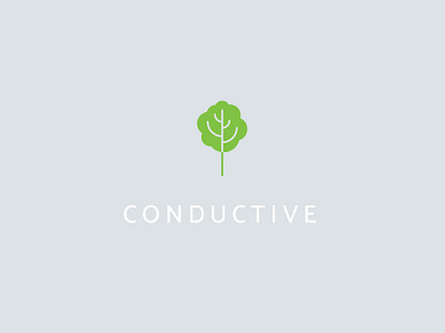 Conductive brand branding digital identity logo logos logotype mark nature system tree type