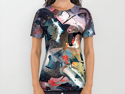 T-Shirt Concept art brand branding clothing design painting pattern t shirt