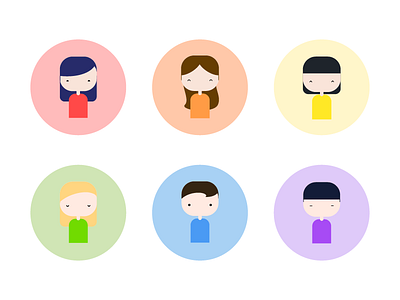 People Icons happiness icons illustration people