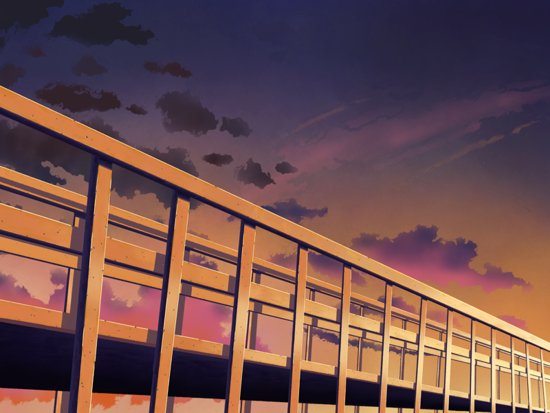 Bridge Sunset by Jason Yang on Dribbble