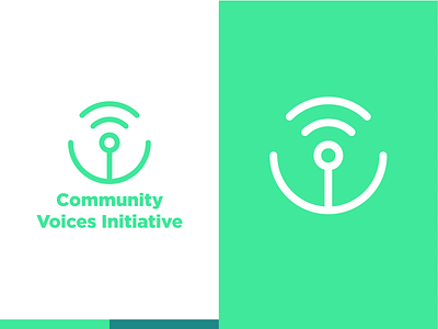 Community Voices Initiative branding community voices graphic design npr