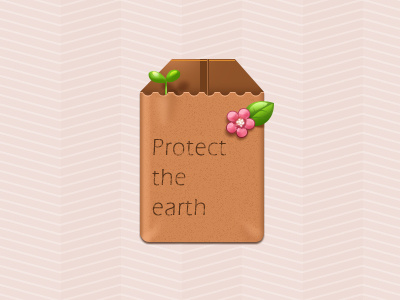 Protect the earth icon