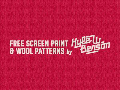 Screen Print & Wool Patterns