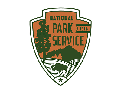 National Park Service badge national park service nps