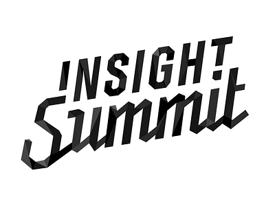 Insight Summit lettering logo