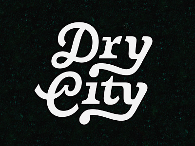 Dry City Reject lettering logotype