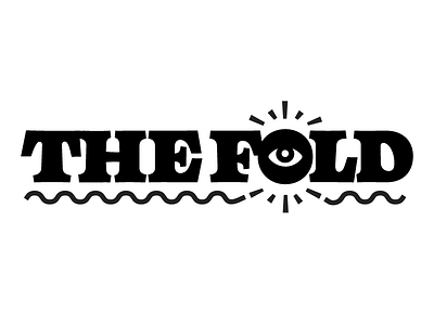 The Fold lettering logotype