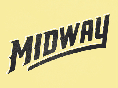 Midway logo typography
